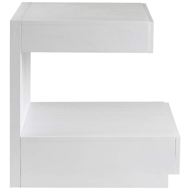 Image 1 Checkmate Accent Table White