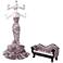 Cheetah 2-Piece Mannequin and Couch Ring Holder Set