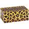 Cheetah Pattern Jewelry Box