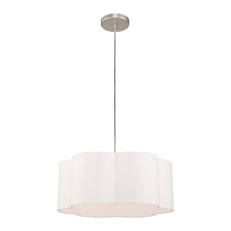 Image 5 Chelsea 1 Light Brushed Nickel Pendant more views
