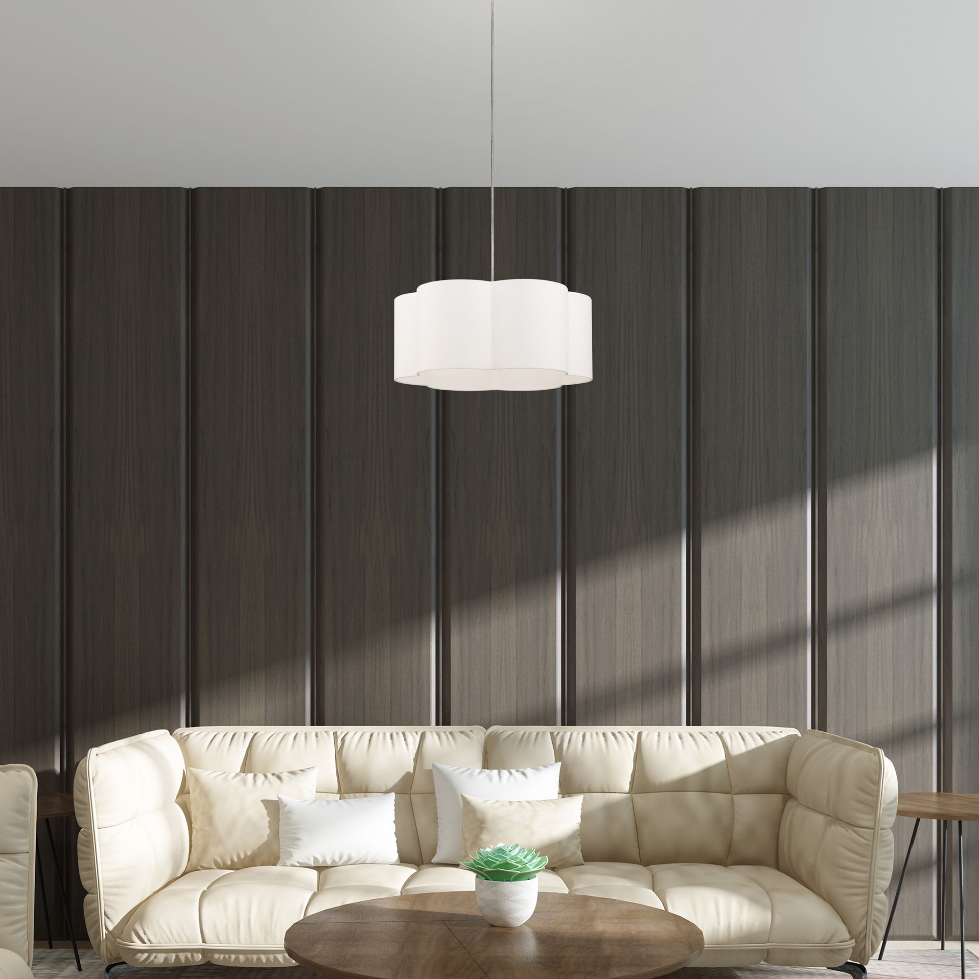 Chelsea 1 Light Brushed Nickel Pendant
