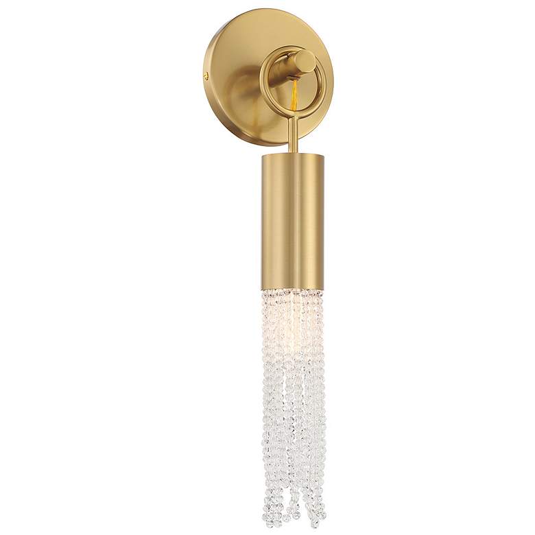 Image 1 Chelsea 1-Light Wall Sconce in Warm Brass