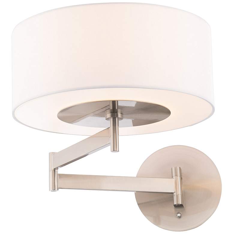 Image 2 Chelsea 10.63 inchH x 23.25 inchW 1-Light Headboard Light in Brushed Nick more views