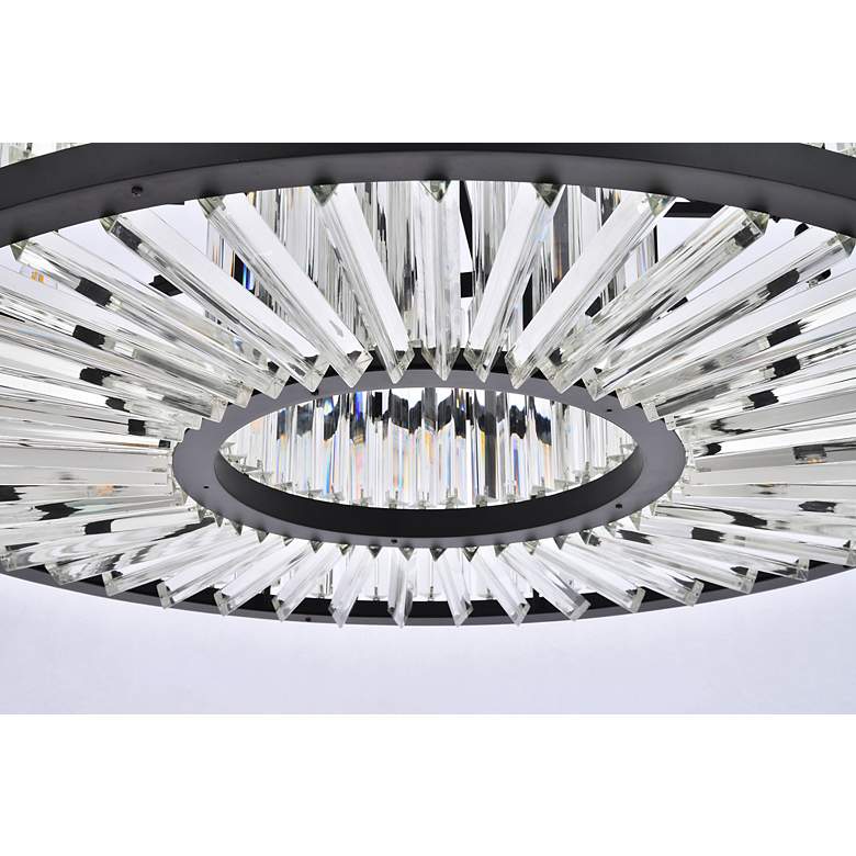 Image 5 Chelsea 10 Light Matte Black Chandelier Clear more views