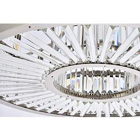 Image5 of Chelsea 10 Light Polished Nickel Chandelier Clear more views