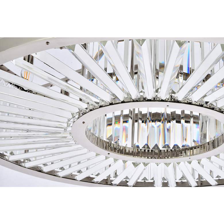 Image 5 Chelsea 10 Light Polished Nickel Chandelier Clear more views