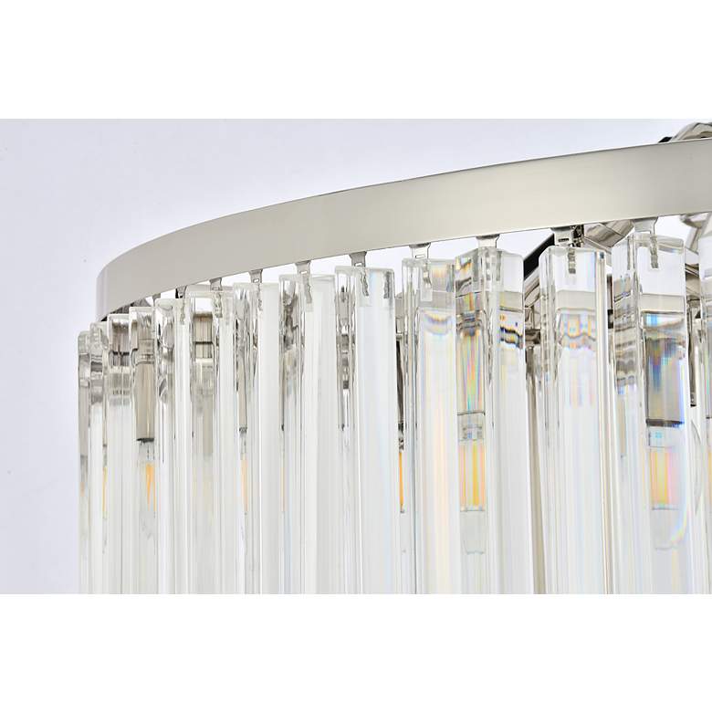 Image 7 Chelsea 10 Light Polished Nickel Chandelier Clear more views