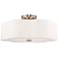 Chelsea 18" Wide Brushed Nickel Ceiling Light