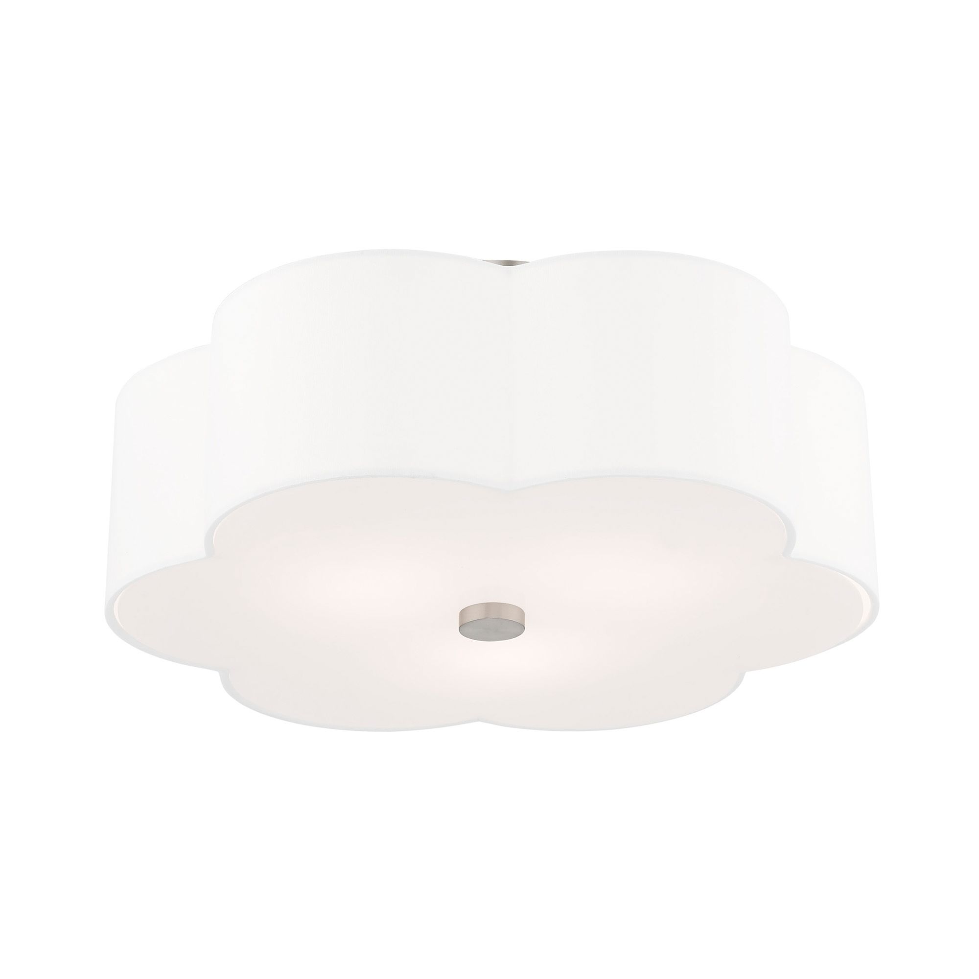 Chelsea 18" Wide Brushed Nickel Ceiling Light in scene