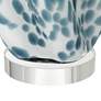 Chelsea 25" High White and Blue Nightlight Table Lamp
