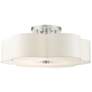 2_Chelsea 28" Wide Brushed Nickel Ceiling Light