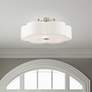 Thumbnail1 of Chelsea 28" Wide Brushed Nickel Ceiling Light