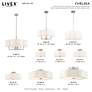 Thumbnail3 of Chelsea 28" Wide Brushed Nickel Ceiling Light more views