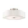 5_Chelsea 28" Wide Brushed Nickel Ceiling Light more views