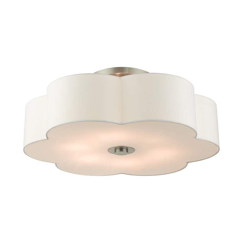 Image 6 Chelsea 28" Wide Brushed Nickel Ceiling Light more views