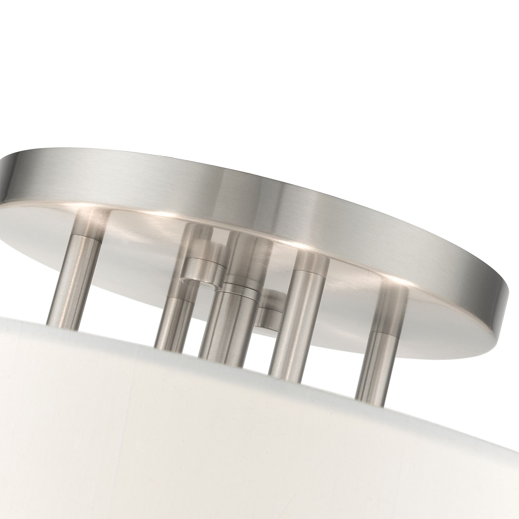 Chelsea 28" Wide Brushed Nickel Ceiling Light