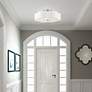 Chelsea 28" Wide Brushed Nickel Ceiling Light