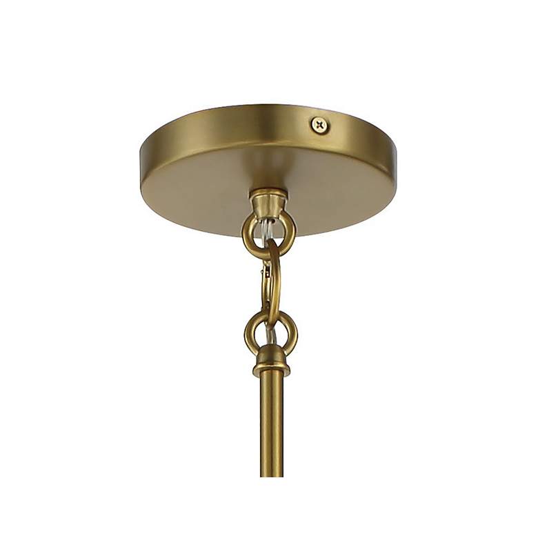 Image 4 Chelsea 30" Wide Soft Brass 5-Light Chandelier more views