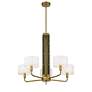 5_Chelsea 30" Wide Soft Brass 5-Light Chandelier more views