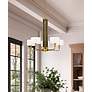 7_Chelsea 30" Wide Soft Brass 5-Light Chandelier more views