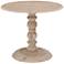 Chelsea 35 1/2" Wide Smoke Gray Pine Round Dining Table