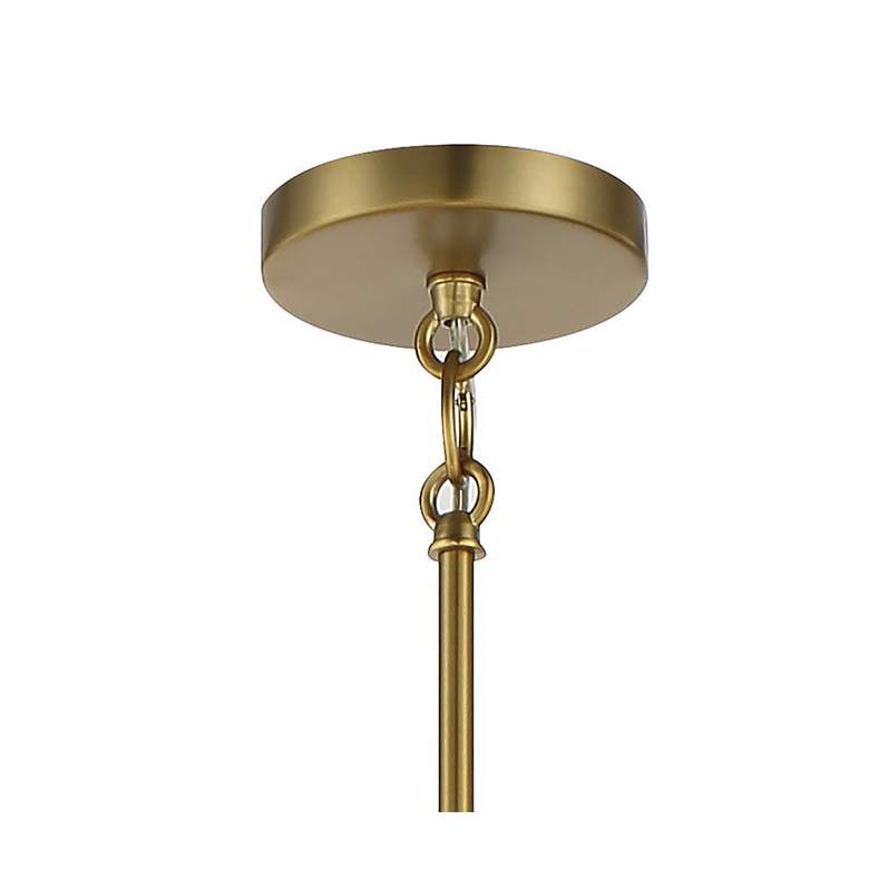 Image 4 Chelsea 40" Wide Soft Brass 8-Light Chandelier more views