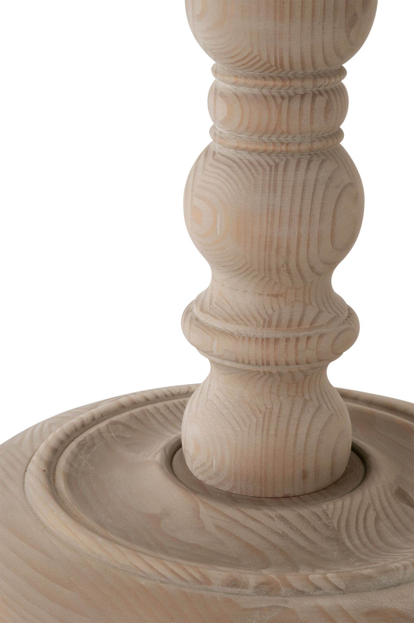 Image 5 Chelsea 42" Round Dining Table, Smoke Gray Pine more views