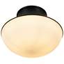 3_Chelsea 7" Wide Black Flush Mount more views