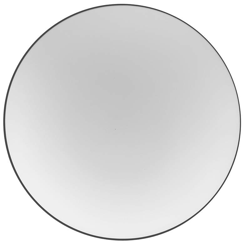 Image 5 Chelsea 7" Wide Black Flush Mount more views