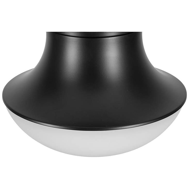 Image 6 Chelsea 7" Wide Black Flush Mount more views