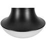 6_Chelsea 7" Wide Black Flush Mount more views