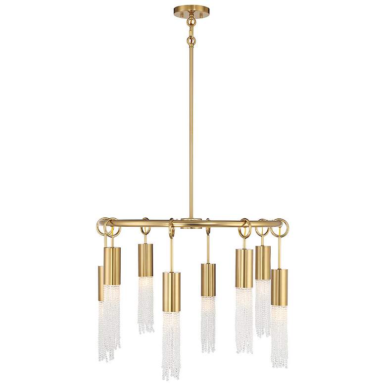 Image 1 Chelsea 8-Light Chandelier in Warm Brass