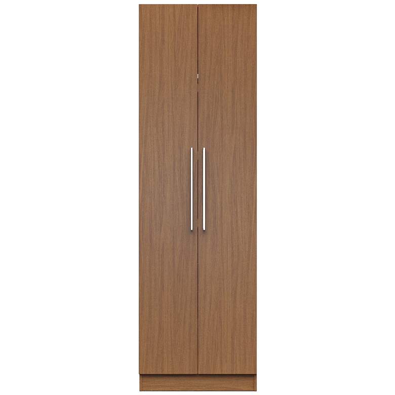 Image 1 Chelsea 90 1/2 inch High Maple Wood Modern Closet with Doors