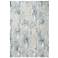 Chelsea CHS110 Gray and Cream Abstract Rectangular Area Rug
