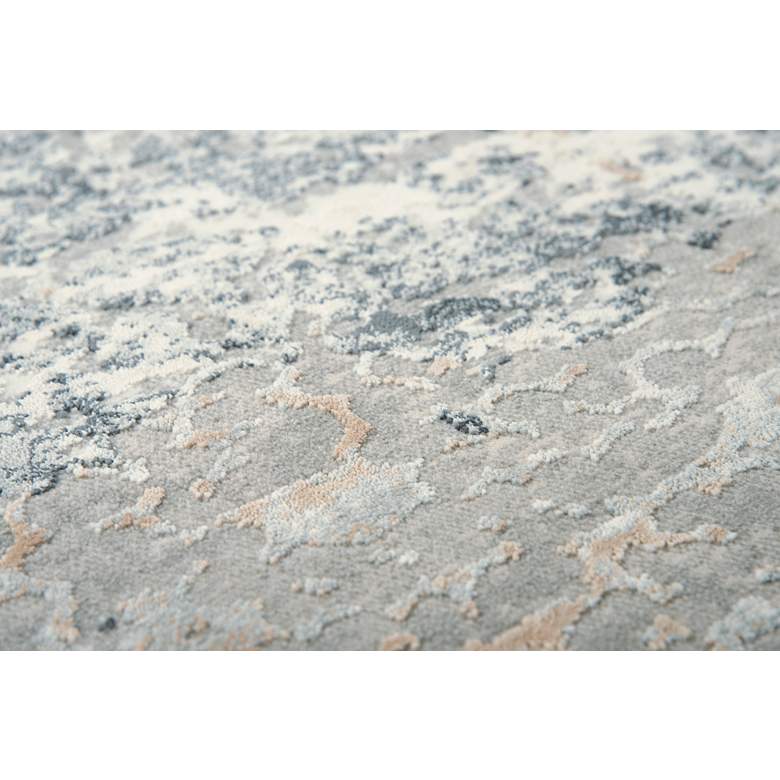 Image 3 Chelsea CHS110 5'3"x7'6" Gray and Cream Rectangular Area more views