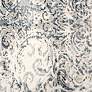 4_Chelsea Gray Scroll 5 1/4' x 7 1/2' Rectangular Area Rug more views