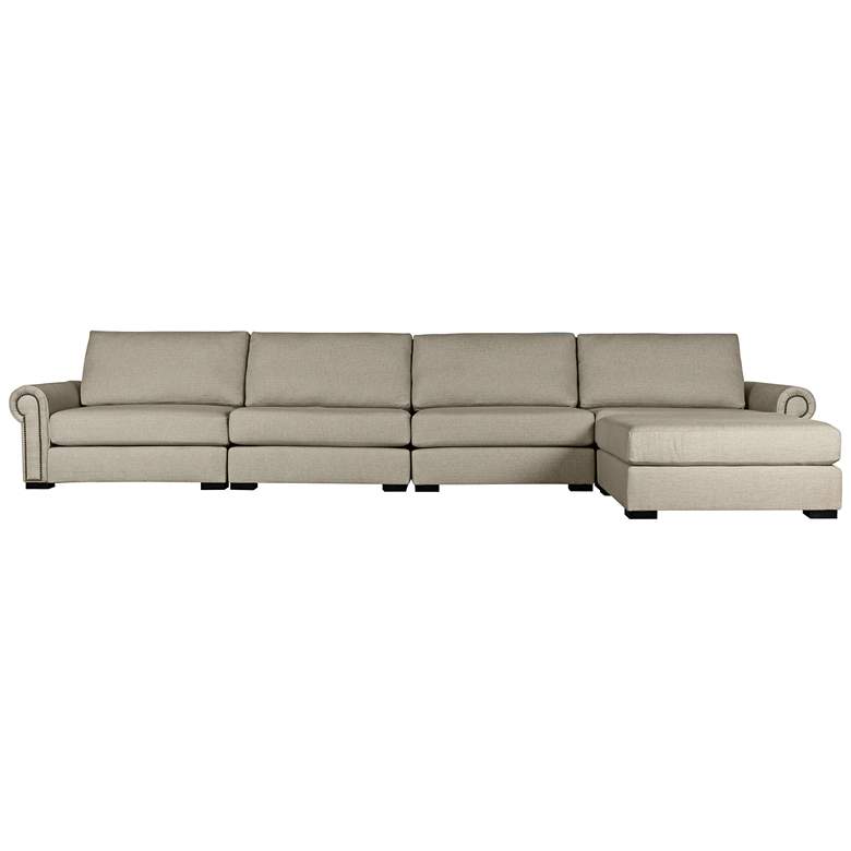 Image 1 Chelsea Sand Right Chaise Modular Sectional