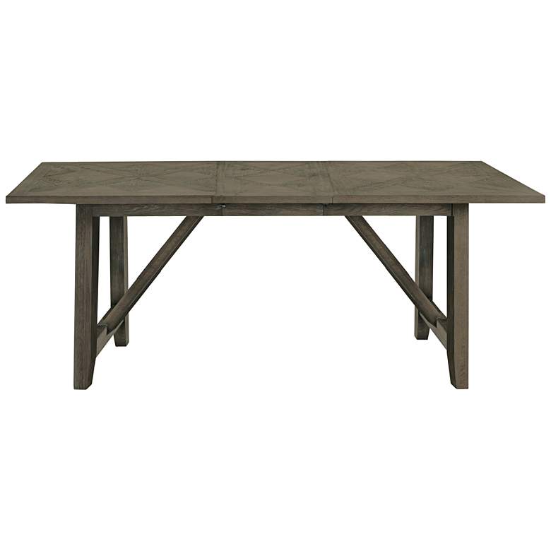Image 1 Chelsea Studio 100 inch Wide Wood Extension Kitchen Table