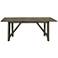 Chelsea Studio 100" Wide Wood Extension Kitchen Table