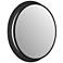Chennai 30" LED Vanity Mirror Matte Black