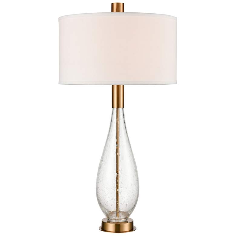Image 1 Chepstow 36 inch High 1-Light Table Lamp - Clear - Includes LED Bulb