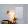 4_Cherie Bluebonnet 29 1/2" x 42" Rectangular Wall Mirror more views