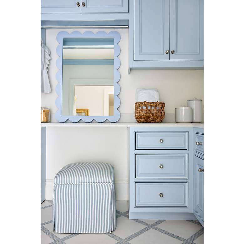 Image 5 Cherie Bluebonnet 29 1/2" x 42" Rectangular Wall Mirror more views