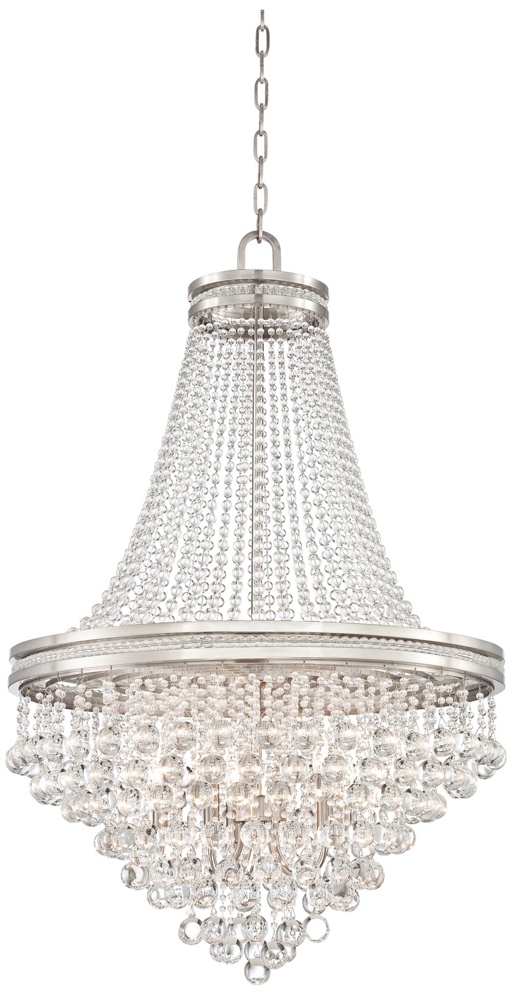 Cherrie 29" Wide Large Clear Crystal Chandelier