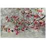 Cherry Blossom I 48" x 32" Frameless Printed Glass Wall Art