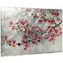 Cherry Blossom I 48" x 32" Frameless Printed Glass Wall Art