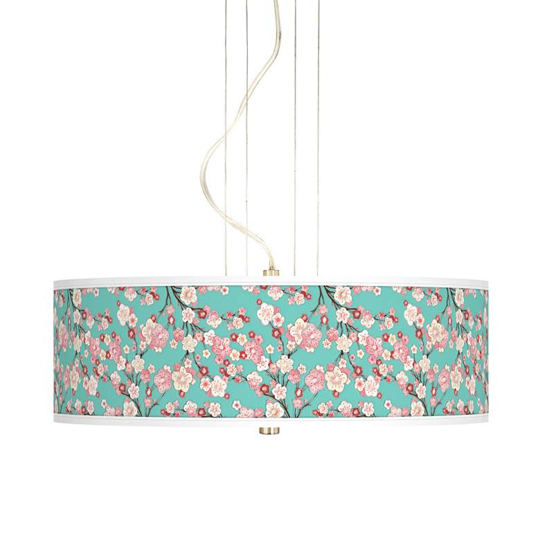 Image 1 Cherry Blossoms 20" Wide 3-Light Pendant Chandelier