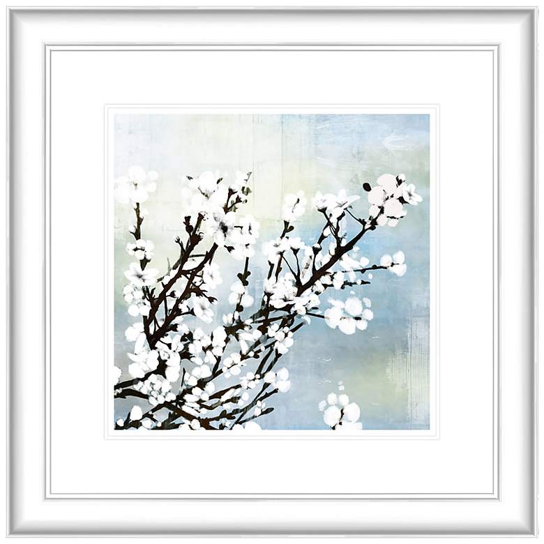 Image 1 Cherry Blossoms II 17 inch Square Framed Wall Art