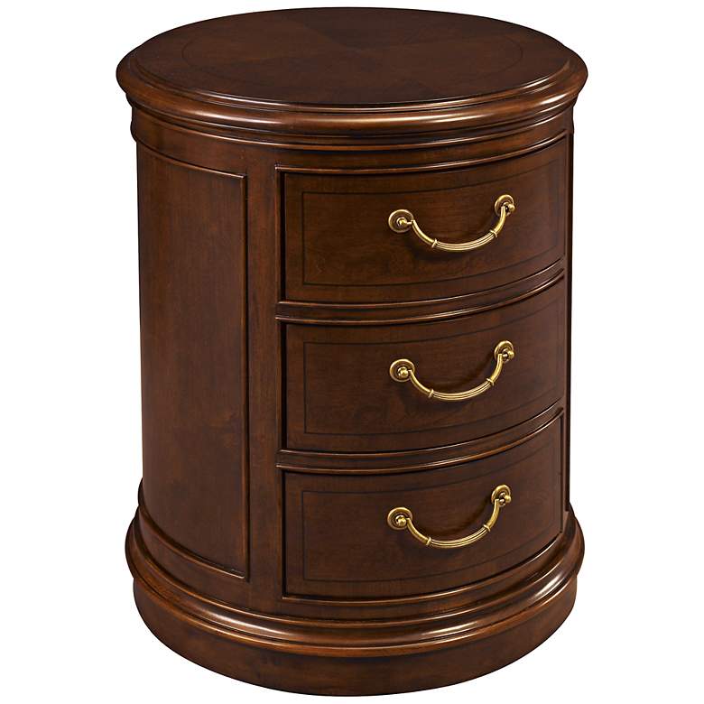 Image 1 Cherry Grove Drum End Table
