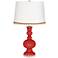 Cherry Tomato Apothecary Table Lamp with Serpentine Trim
